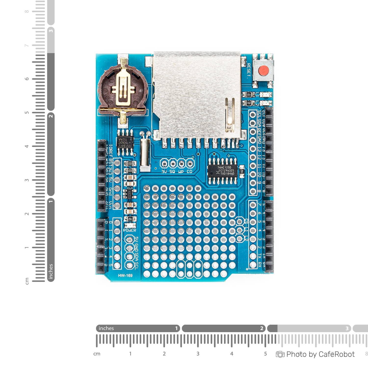شیلد دیتا لاگر آردوینوArduino Data Logging Shield — تصویر ۵