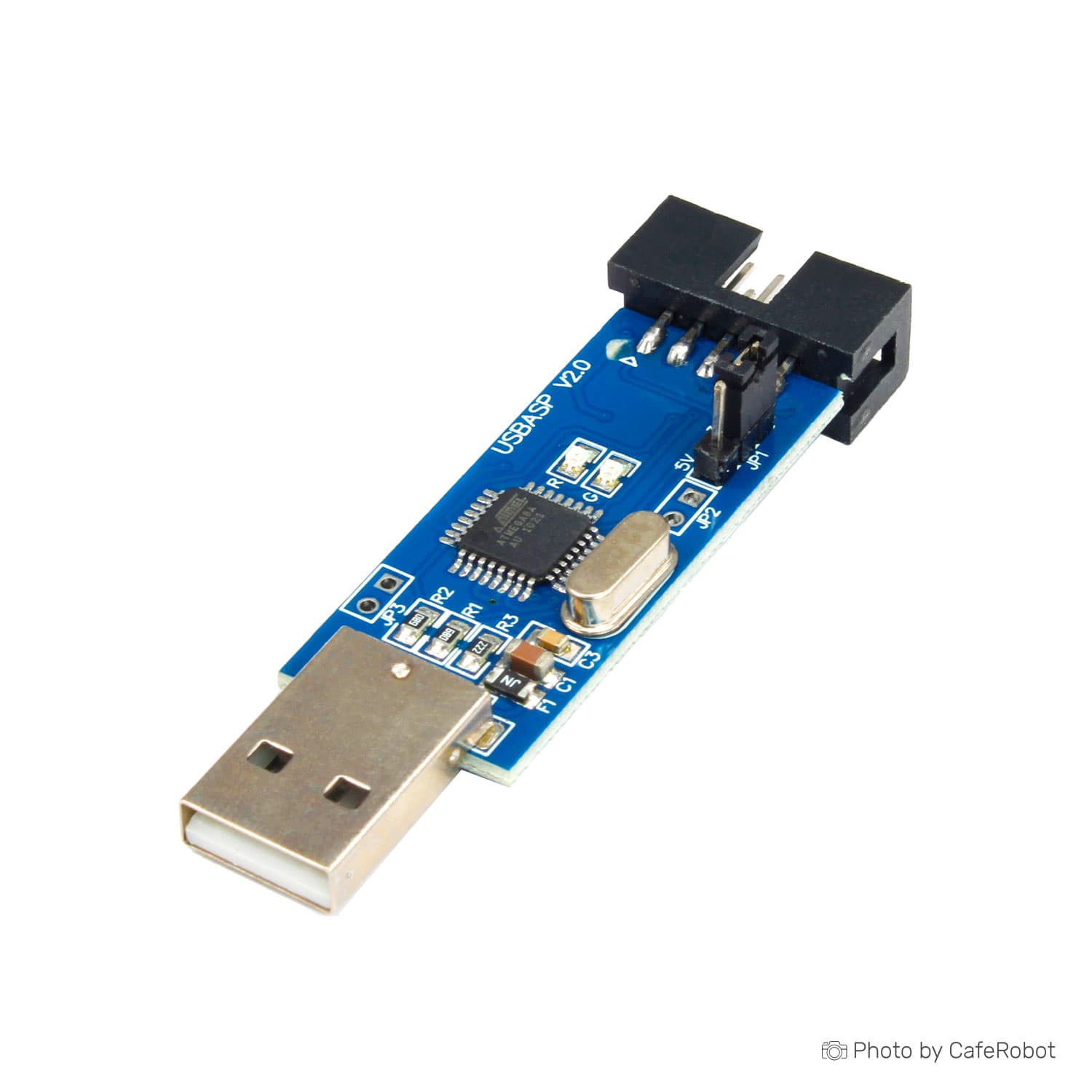 ماژول پروگرامر USBASP مناسب پروگرام میکروکنترلرهای AVR و 8051 — تصویر ۷