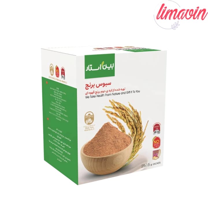 سبوس برنج قهوه ای دکتر بیز – 25 ساشه 15 گرمی