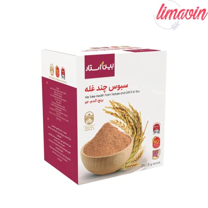 سبوس چند غله دکتر بیز – 25 ساشه 15 گرمی