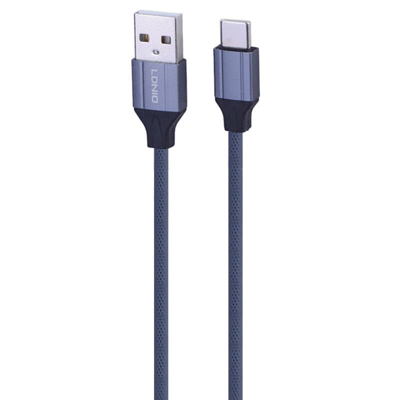 کابل تایپ سی فست شارژ 1.4 آمپر الدینیو LS442 طول 2 متر — تصویر ۴
