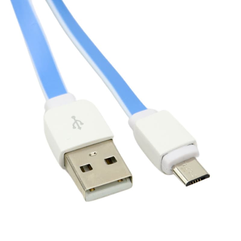 کابل میکرو یو اس بی فست شارژ 2.1 آمپر الدینیو XS-07V طول 1 متر — تصویر ۲