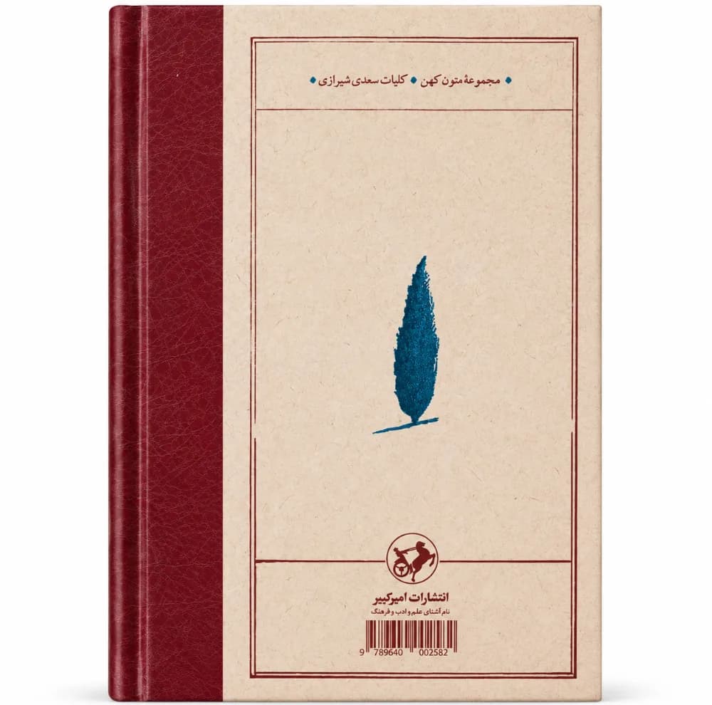 کتاب کلیات سعدی نشر امیر کبیر — تصویر ۲