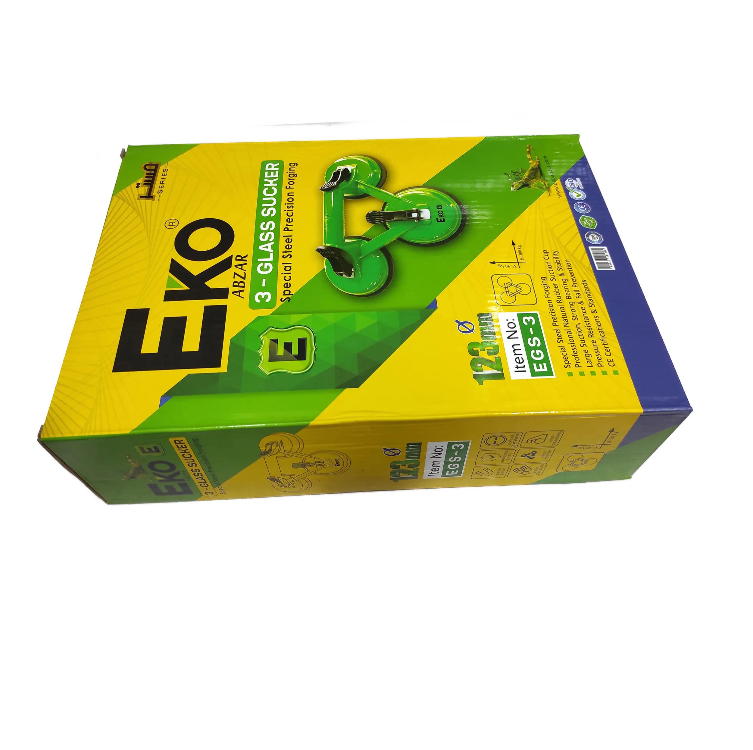 قاپک شیشه اکو مدل SMT-EKO-EGS3-glass sucker — تصویر ۴