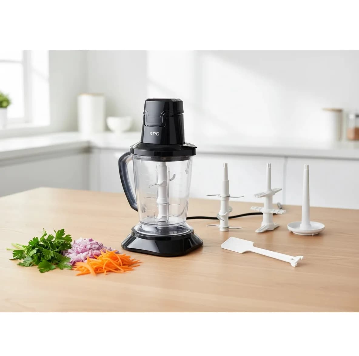 غذاساز چندکاره 400 وات شروین مدل mc4000 — تصویر ۴
