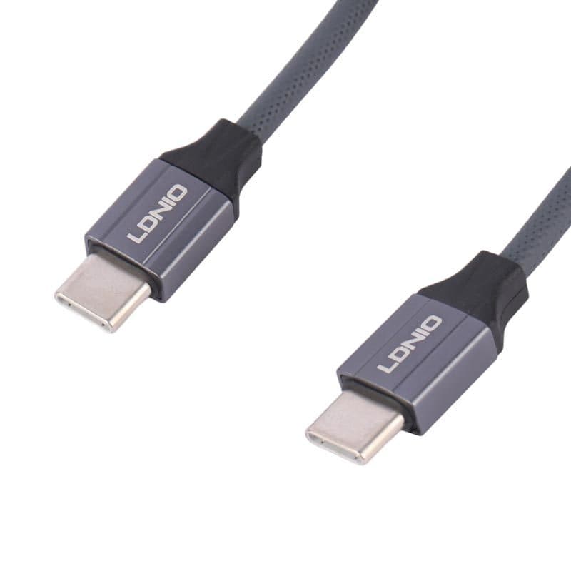 کابل دو سر تایپ سی فست شارژ 65 وات الدینیو LC442C طول 2 متر کد 2 — تصویر ۲