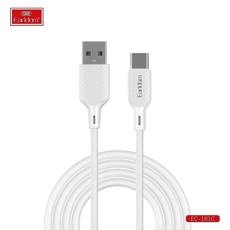 کابل کوتاه تایپ سی ارلدام EC-181C طول 30 سانتی متر — تصویر ۲