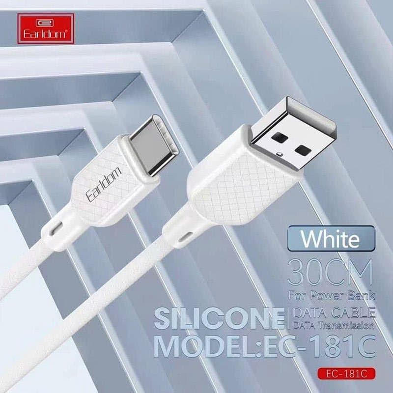 کابل کوتاه تایپ سی ارلدام EC-181C طول 30 سانتی متر — تصویر ۵