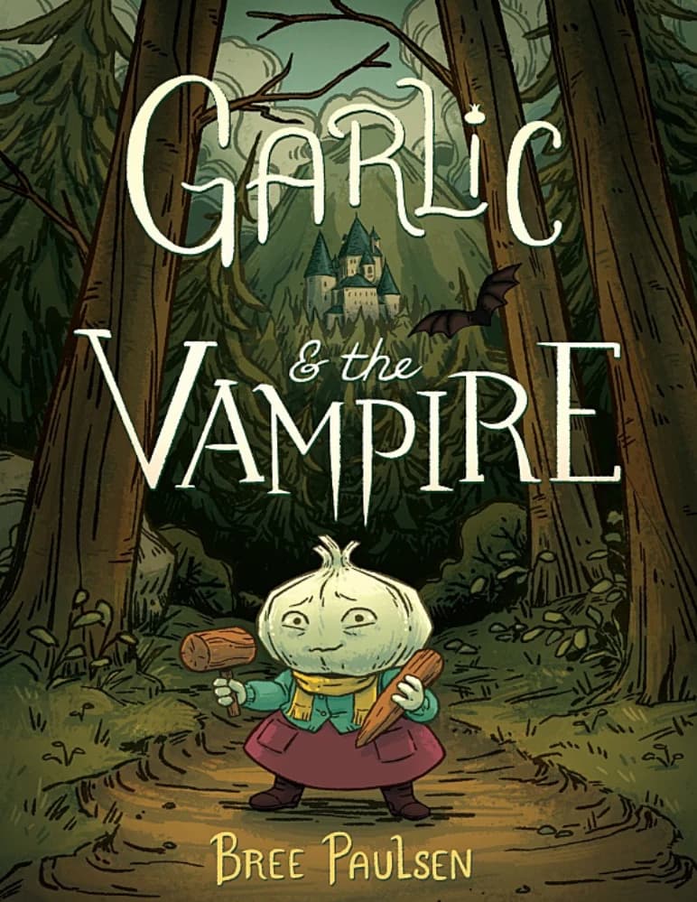 کتاب Garlic the Vampire | سیرِ خون‌آشام | اثر Bree Paulsen | فایل PDF | نسخه اصلی انگلیسی