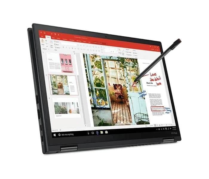 لپ تاپ استوک اچ‌پی مدل ThinkPad X13 Yoga Gen 2 ظرفیت 256 گیگابایت SSD با پردازنده Core i5 و 8 گیگابایت رم