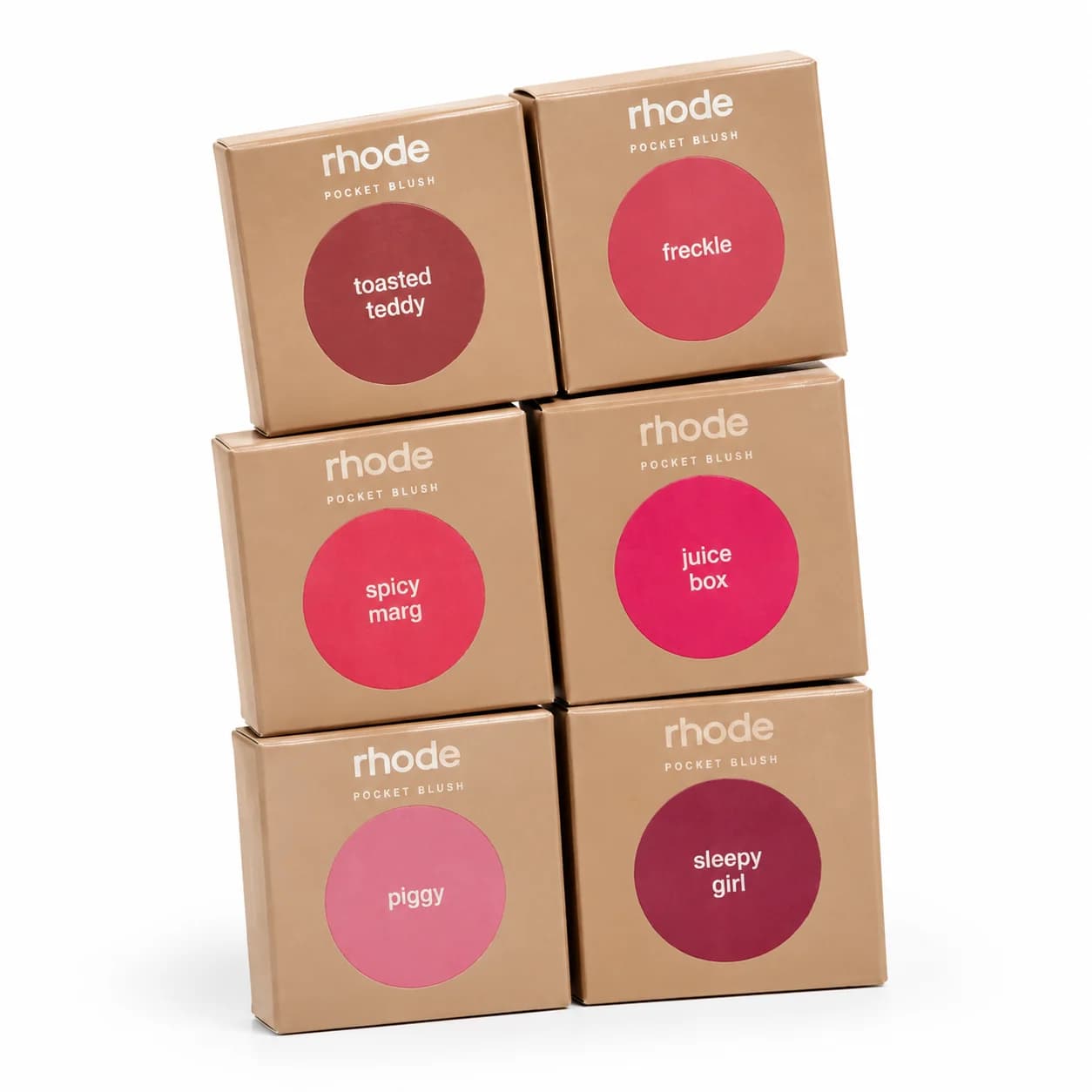 رژگونه استیکی رود Pocket Blush ( بسته شش عددی ) — تصویر ۲
