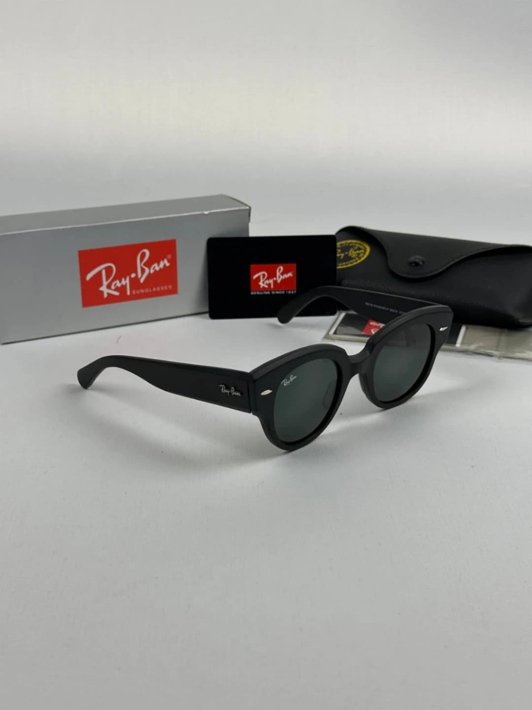 عینک ریبن مشکی مات rayban rb-2192