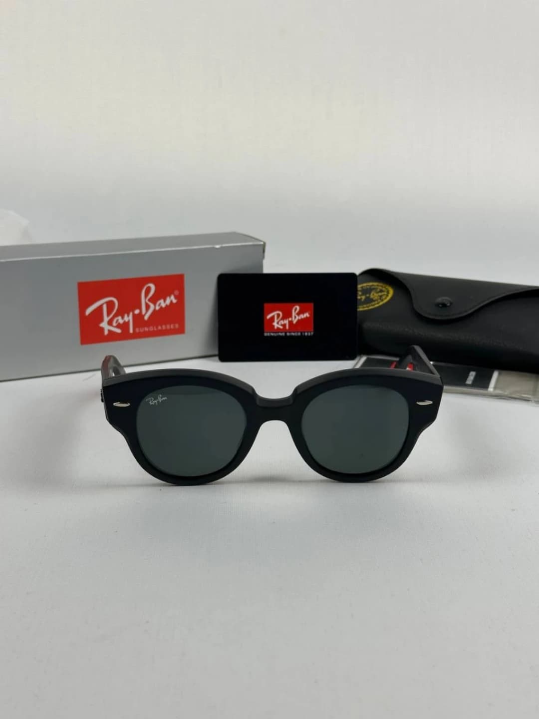 عینک ریبن مشکی مات rayban rb-2192 — تصویر ۲