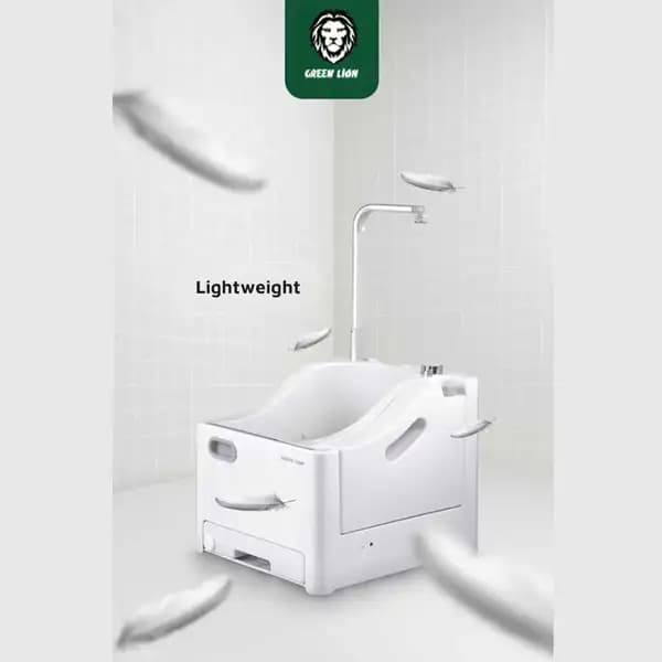 دستگاه شستشو قابل حمل شارژی گرین‌لاین مدل Green Lion GWM-10 GNGW10PWUDWH — تصویر ۷