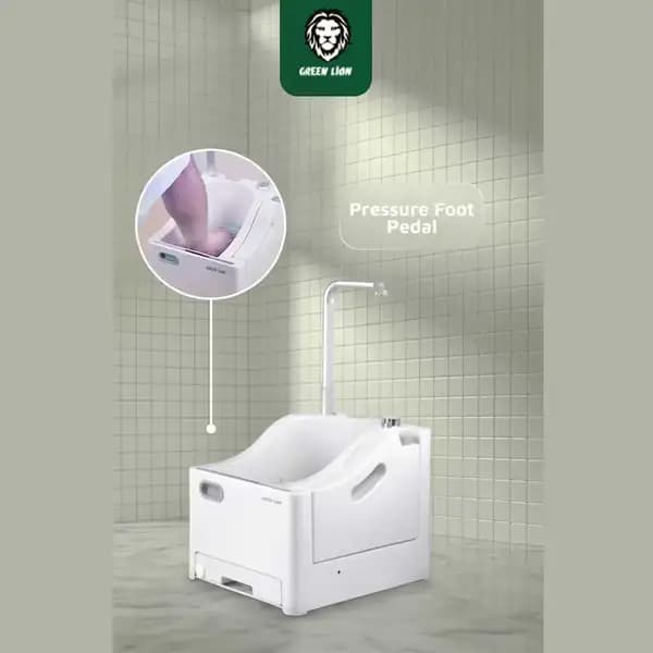 دستگاه شستشو قابل حمل شارژی گرین‌لاین مدل Green Lion GWM-10 GNGW10PWUDWH — تصویر ۵