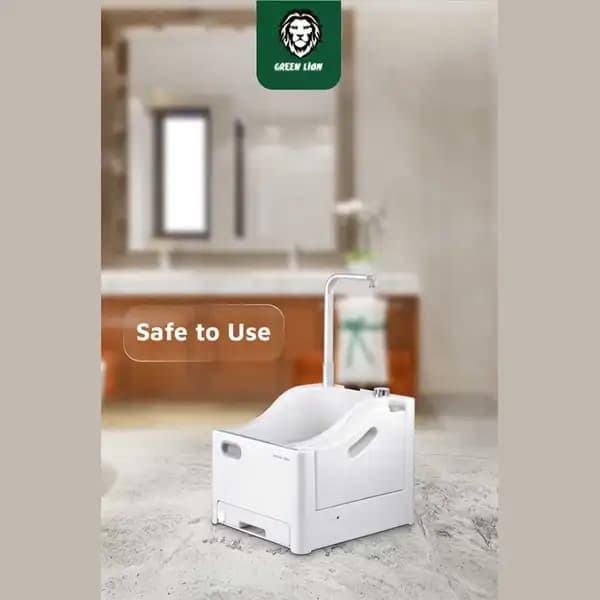 دستگاه شستشو قابل حمل شارژی گرین‌لاین مدل Green Lion GWM-10 GNGW10PWUDWH — تصویر ۳
