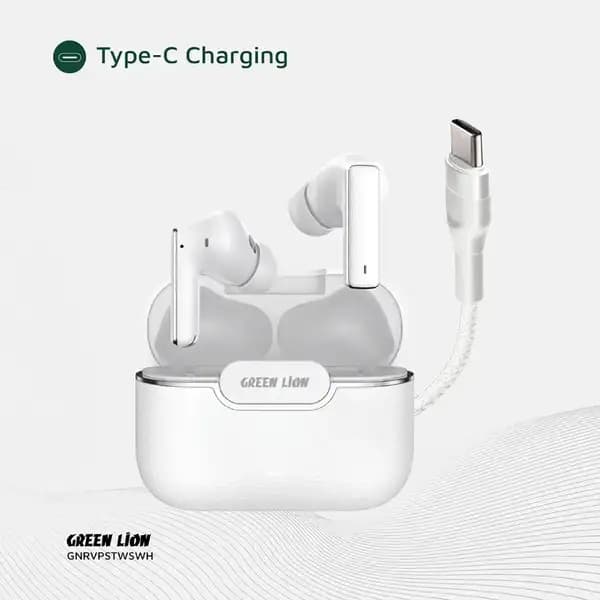 ایرپاد گرین لاین مدل Green Lion River Plus True Wireless Earbuds GNRVPSTWSBK — تصویر ۵