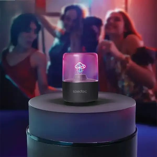 اسپیکر بلوتوث قابل حمل پرودو مدل Porodo Soundtec Marlo Portable Wireless Speaker — تصویر ۳