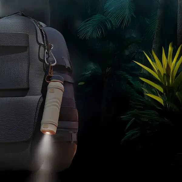چراغ قوه فندکی و پاوربانک پرودو مدل Porodo OneGear PDNDC016 — تصویر ۶