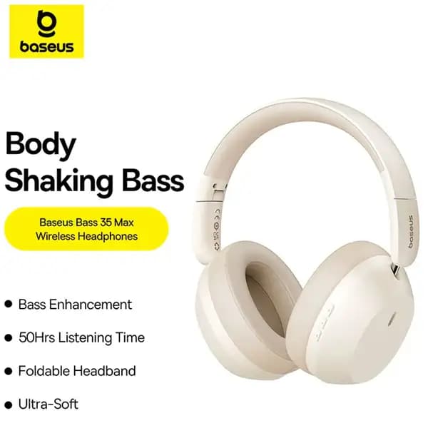 هدفون بی سیم بیسوس مدل Baseus 35 max — تصویر ۴