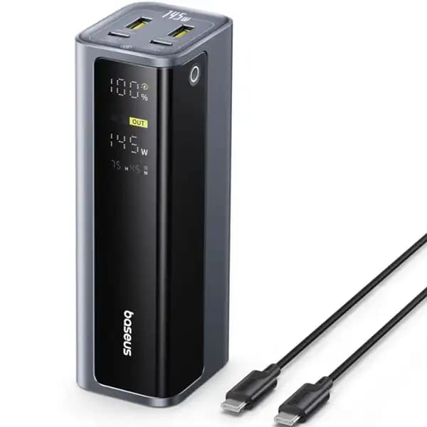 پاوربانک 20800 هزار 145 وات بیسوس مدل Baseus ENEGEEK GP12 — تصویر ۳