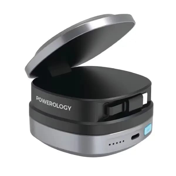 پاوربانک وایرلس 10000 هزار پاورولوژی مدل Powerology Lyons Power Bank PPBFT04BK