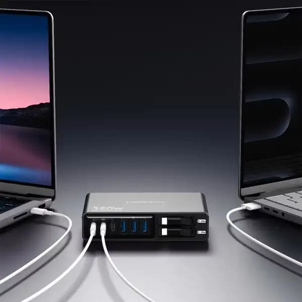 شارژر رومیزی 320 وات پاورولوژی مدل Powerology Univo Charging Station — تصویر ۳