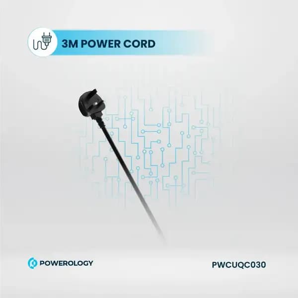 چندراهی برق 6 پریز پاورولوژی مدل Powerology PWCUQC030 — تصویر ۸