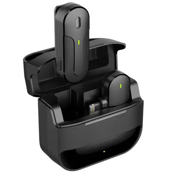 میکروفون بیسیم گرین لاین مدل Green Lion GNWIRLGTBK Lightning Wireless Microphone — تصویر ۲