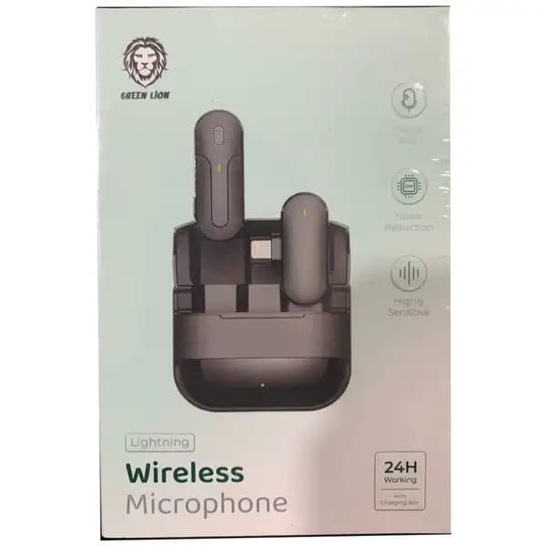 میکروفون بیسیم گرین لاین مدل Green Lion GNWIRLGTBK Lightning Wireless Microphone — تصویر ۵