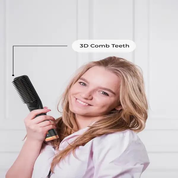برس حرارتی صاف‌کننده مو و ریش بی‌سیم گرین لاین مدل Green Lion Cordless Beard and Hair Straightener — تصویر ۲