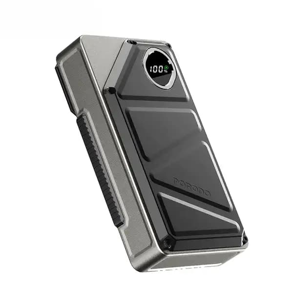 پاوربانک 20000 هزار 22.5 وات پرودو Porodo Built-In Type-C & Lightning PD-PBFCH056