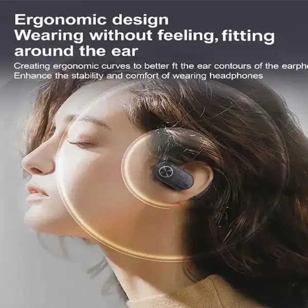 هندزفری بلوتوث القایی پاورولوژی Powerology Oura Open-Ear Earbuds — تصویر ۵