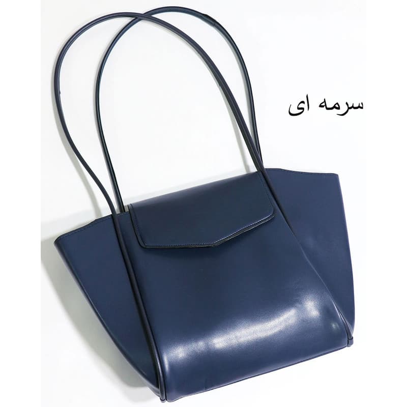 کیف دوشی زنانه مدل چرم مصنوعی مجلسی طرح ساده کد 99500 — تصویر ۵
