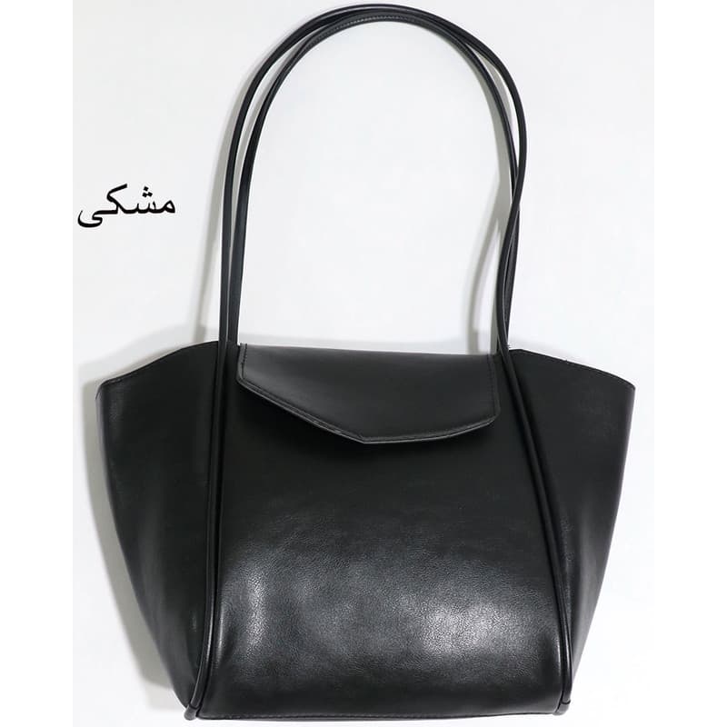 کیف دوشی زنانه مدل چرم مصنوعی مجلسی طرح ساده کد 99500 — تصویر ۸