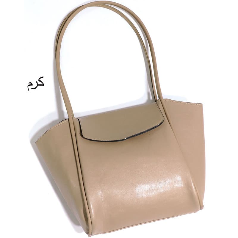 کیف دوشی زنانه مدل چرم مصنوعی مجلسی طرح ساده کد 99500 — تصویر ۴