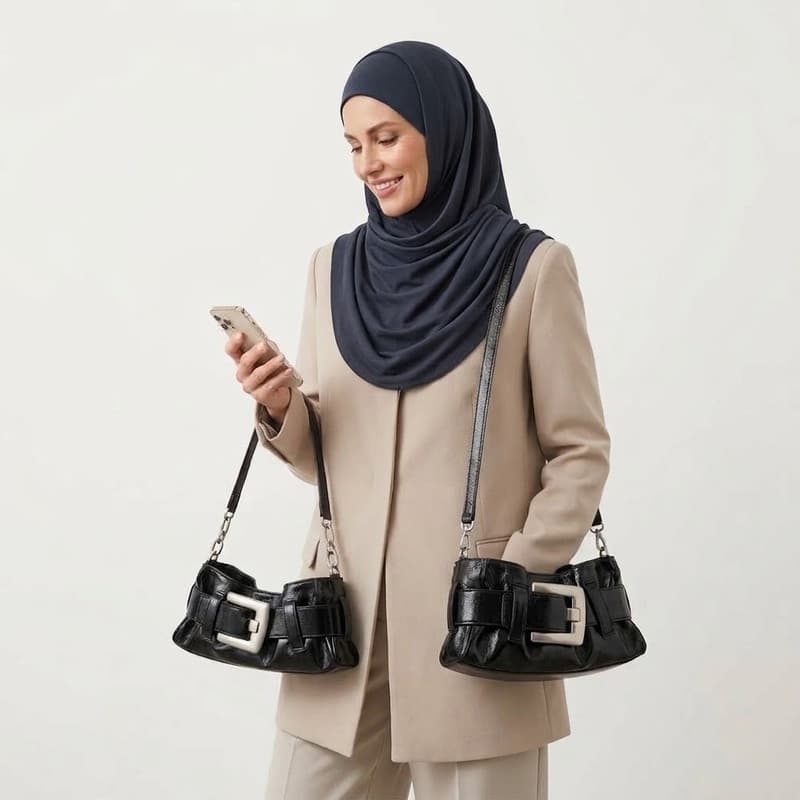 کیف دستی زنانه مدل بالی ۳۲۶ — تصویر ۳
