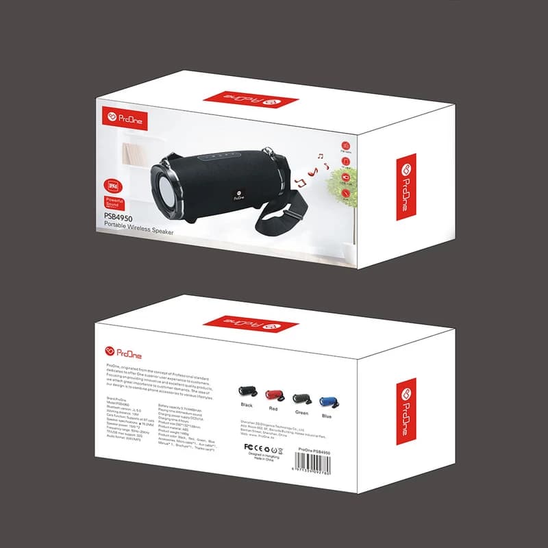 اسپیکر بلوتوثی قابل حمل پرووان مدل ProOne PSB 4950 — تصویر ۳