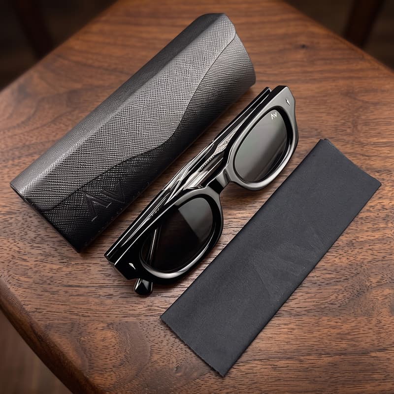 عینک آفتابی آلبرت وگ مدل SZ8811 Obsidian — تصویر ۴