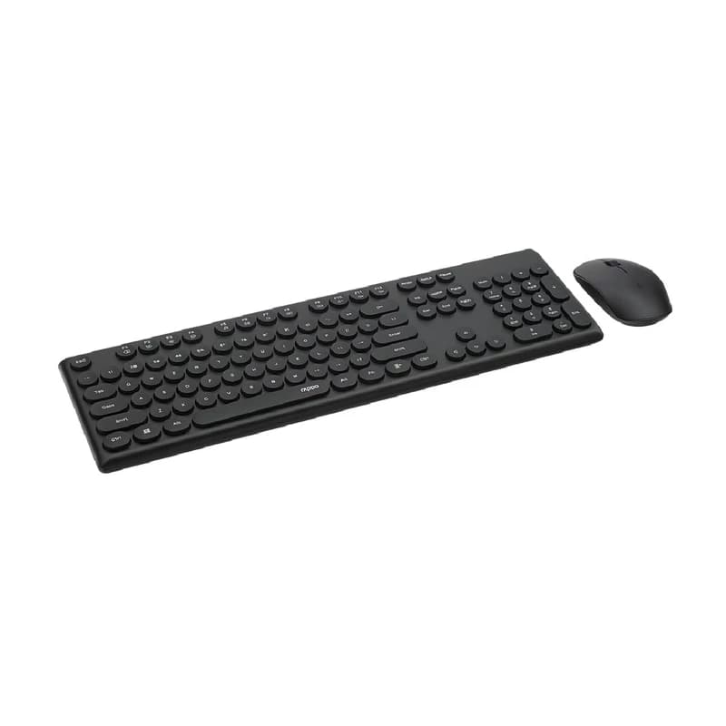 ست بی‌سیم رپو X260s | کیبورد کم‌صدا + ماوس ارگونومیک — تصویر ۴