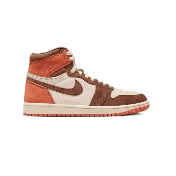نایک ایر جردن ۱ ساقدار داست کلای نارنجی قهوه ای Nike air jordan 1 high Dusted Clay