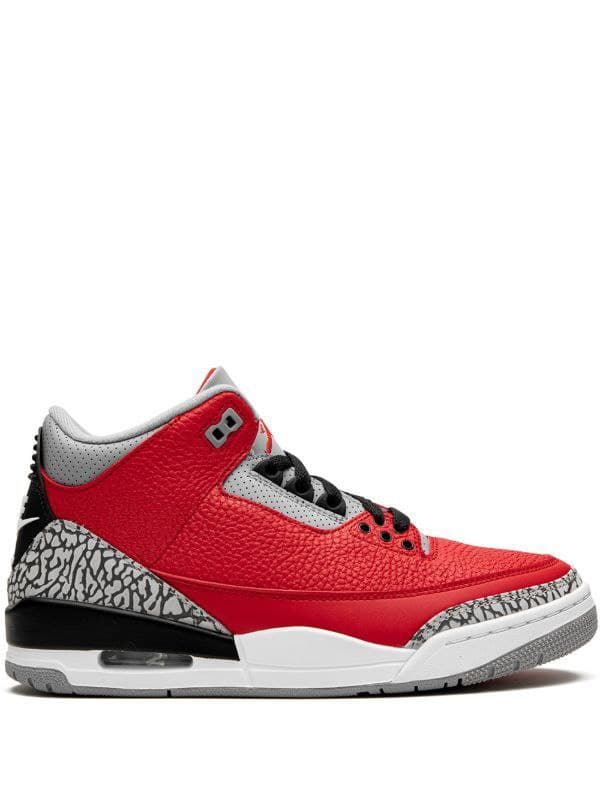 نایک ایر جردن ۳ سمنت قرمز Nike air jordan 3 Red Cement