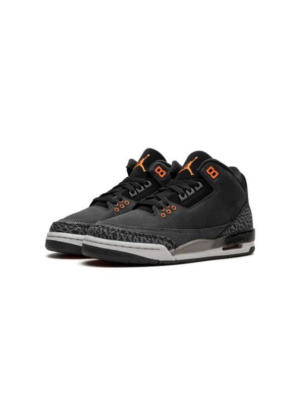 نایک ایر جردن ۳ فیر طوسی نارنجی Nike air jordan 3 Fear — تصویر ۴