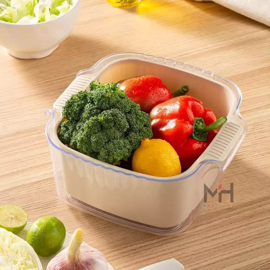 آبکش لگن کریستال همه کاره — تصویر ۴