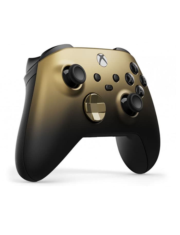 دسته بازی ایکس باکس X و S اورجینال بیسیم نسخه ویژه Xbox controller Gold Shadow — تصویر ۳