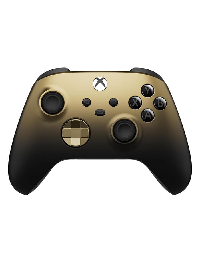 دسته بازی ایکس باکس X و S اورجینال بیسیم نسخه ویژه Xbox controller Gold Shadow