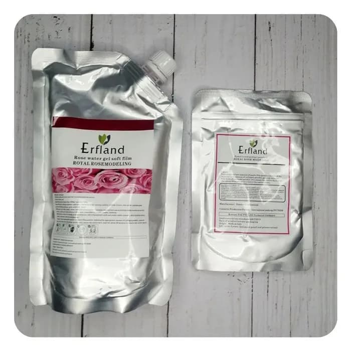 ماسک صورت دوفاز لاتکسی گل رز ارفلند Erfland — تصویر ۵