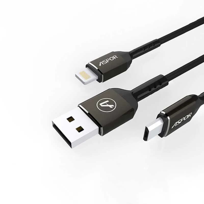 کابل شارژر آسپور میکرو مدل A121 — تصویر ۲