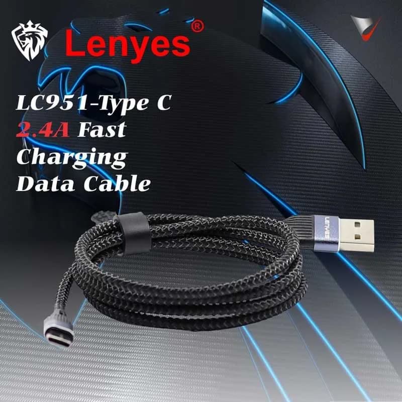 کابل شارژر تایپ سی لنیز مدل LC951TC — تصویر ۲