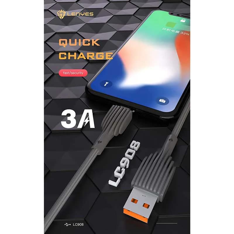 کابل شارژر لنیز میکرو مدل LC908V — تصویر ۲